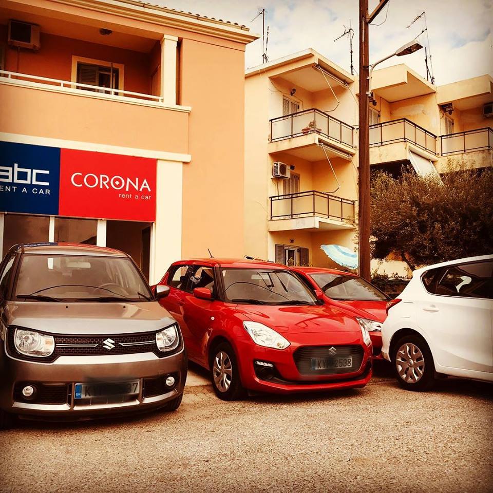Corona Car Rental Kontokali Rent An Affordable Car Corfu